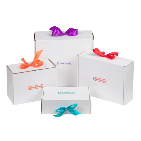Подарочные коробки с логотипом даридари
