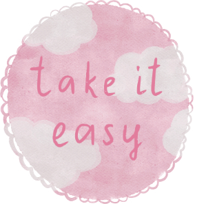 3D Стикер на телефон «Take it easy», розовый, объёмный, 2,5 см, фото 1.