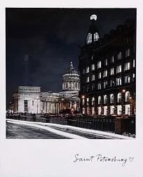 Открытка «Казанский собор. Фото полароид»