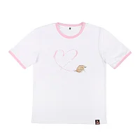 Футболка ШКЯ x Barking store «С любовью», M жен., розовый