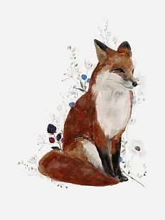 Тетрадь DARI DARI «Лиса», А5, 40 листов