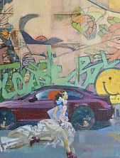 Тетрадь Василий Аникин «Один обычный день в Санкт-Петербурге», А5, 40 листов, бежевый