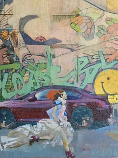 Тетрадь Василий Аникин «Один обычный день в Санкт-Петербурге», А5, 40 листов, бежевый