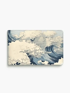 Обложка на студенческий билет DARI DARI «Большая волна», экокожа