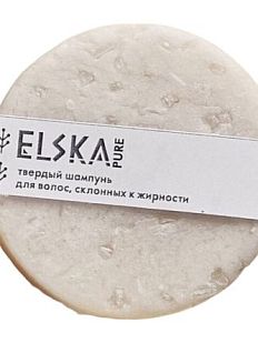Твердый шампунь для волос, склонных к жирности «Pure»