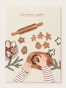 Открытка Вера Гончарова «Christmas cookies», А6