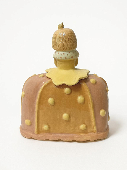 Ваза-трансформер «Дама в платье», керамика, фото 2.