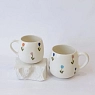Кружка ручной работы РУКИ В ГЛИНЕ «Тюльпаны», керамика, 400 мл, круглая, превью фото 3