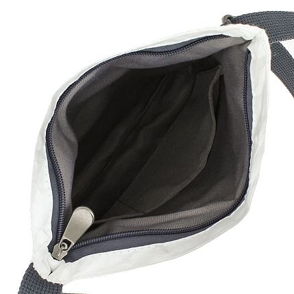 Сумка Ranzel Bags «Nichosi White», тайвек, белая, фото 6.