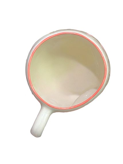 Кружка ручной работы мятая «Ты и есть любовь», керамика, 400 мл, фото 4.