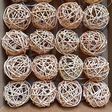 Гирлянда из ротанга