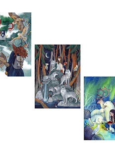 Набор открыток Анна Спешилова «Сказка», 3 шт.