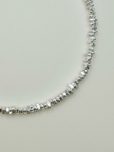 Чокер из ассиметричного гематита  Migette