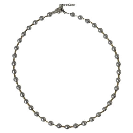 Чокер Бур.Мур «Bubbles», гематит, фото 2.