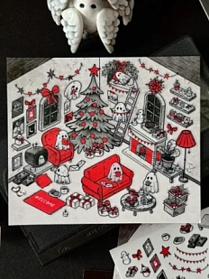 Набор стикерпаков Лемниската румбокс «Дом призраков», 2 шт