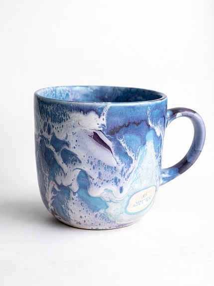 Кружка ручной работы NF ceramics «Меня это е***ь не должно», 400 мл, фото 2.