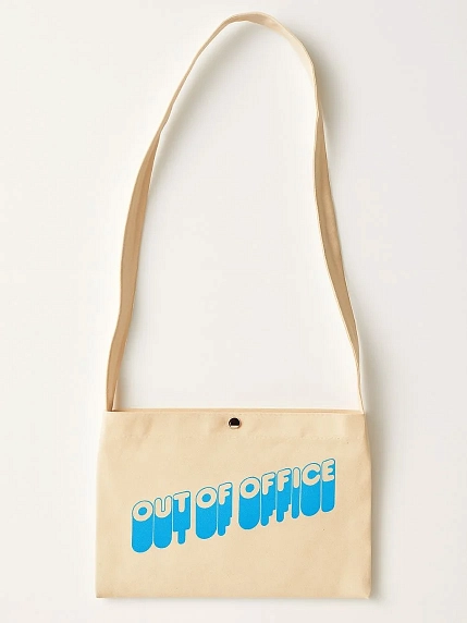 Сумка шоппер на кнопке «Out of office», фото 1.