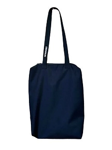 Сумка шоппер Интроверт на молнии, чёрный