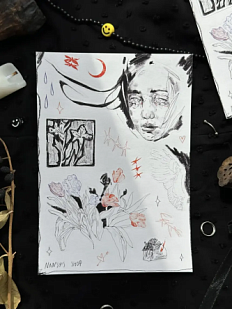 Стикерпак Nansy's Shop «Первая любовь», 12х17 см