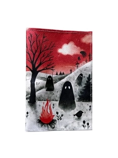 Обложка на паспорт Лемниската «Лесные призраки», двуслойный пвх