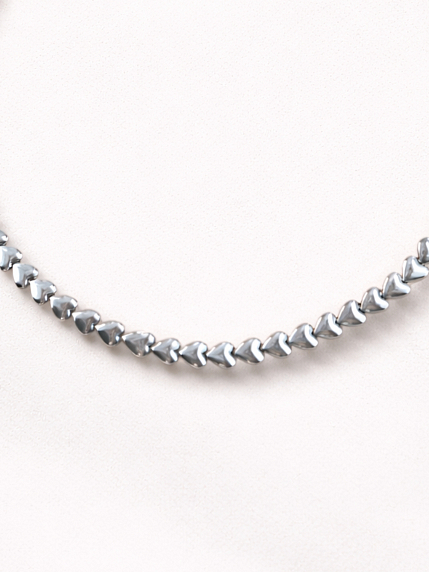 Чокер из гематита в форме сердечек Migette, фото 3.