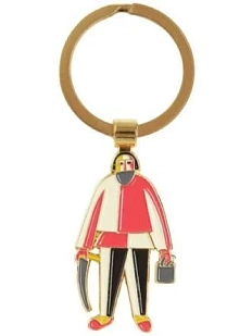 Брелок металлический Heart of Moscow «На сенокосе» серия Авангард