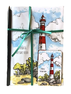 Подарочный набор Elizabeth Madar «Слушать музыку волн», 40 листов