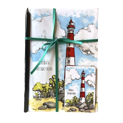 Подарочный набор Elizabeth Madar «Слушать музыку волн», 40 листов, фото 1.