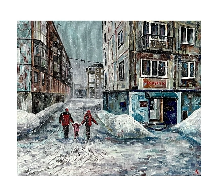 Открытка «Поэзия повседневности», положительно сцвет, 10,5 х 13 см, фото 1.