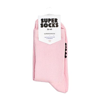Носки «Розовый», р-р 40-45, фото 1.