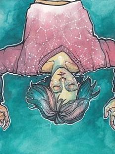 Открытка «Однажды я научусь», Зелёная лампочка