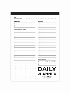 Настольный отрывной планер по дням «Aesthetic»