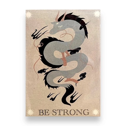 Открытка Настянорм керамика «Be strong», А6, фото 1.