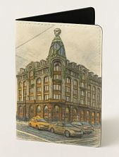 Обложка на паспорт DARI DARI «Дом книги, Санкт-Петербург», искусственная кожа