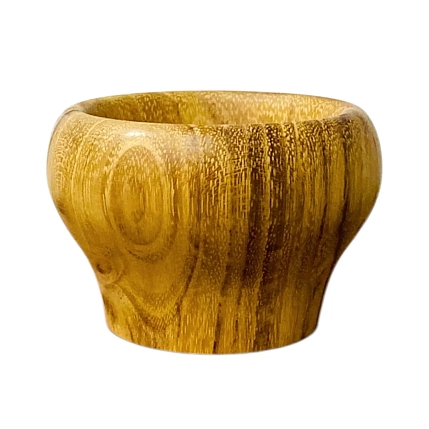 Солонка из акации, 7 см, фото 1.