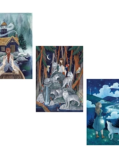 Набор открыток Анна Спешилова «Волшебство», 3 шт.