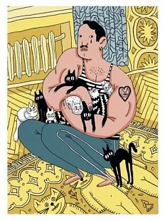 Скетчбук Валя Карнавалова «Качок с котятами», А5, 200 страниц