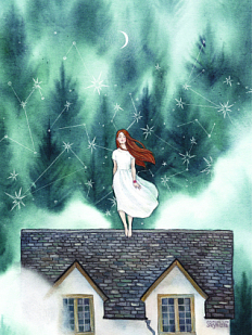 Открытка «Пробуждение», Спешилова Анна