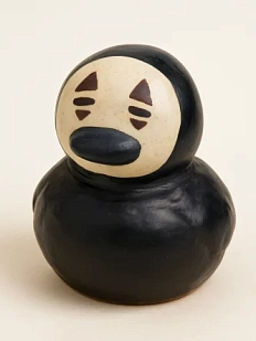 Керамическая фигурка Уточка привидение, 7 см