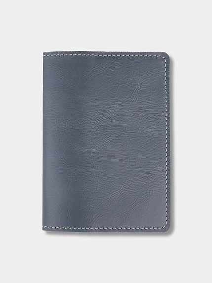 Обложка на паспорт Адрика.студио, дымка, натуральная кожа, фото 1.