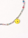 Чокер ручной работы Радость Рядом с подвеской «Смайлик», полимерная глина, бисер, превью фото 1