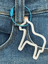 Брелок, обвес на сумку DARI DARI «Лошадка», белый, 6 см, превью фото 3