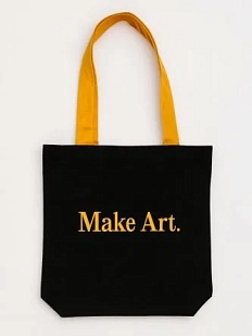 Сумка шоппер «Make Art», чёрный
