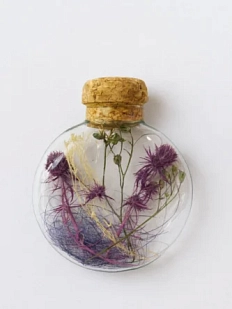 Ёлочный шар-панно Зачарованные шары «Тёплый», 8 см