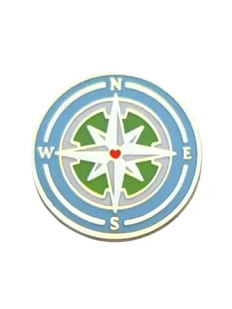 Металлический пин WAF WAF «Навстречу горизонту»