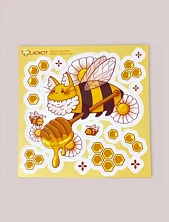 Виниловый стикерпак Лавкот «Котошмель», 10х10см