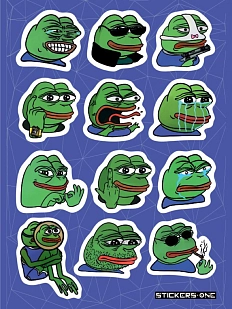 Стикерпак «Pepe»