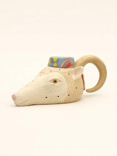 Шкатулка «Барашек в тюбетейке», керамика