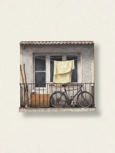 Магнит «Выросли и уехали. Балконы 2», №2