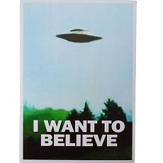 Кинопостер «I WANT TO BELIEVE»